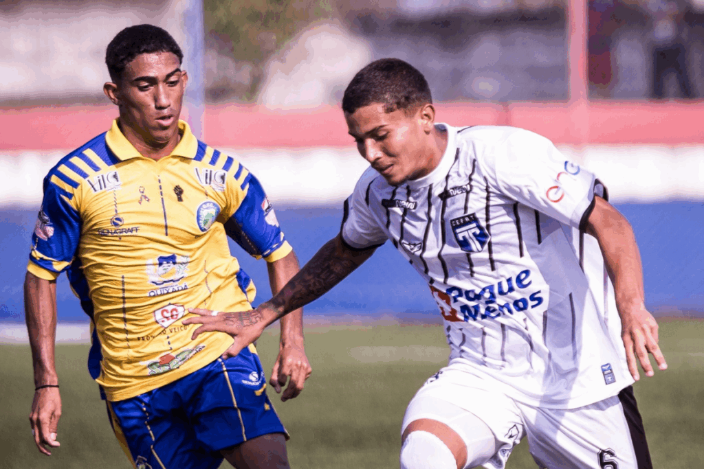 Tirol vence Quixadá na partida de ida das quartas do Cearense sub-20